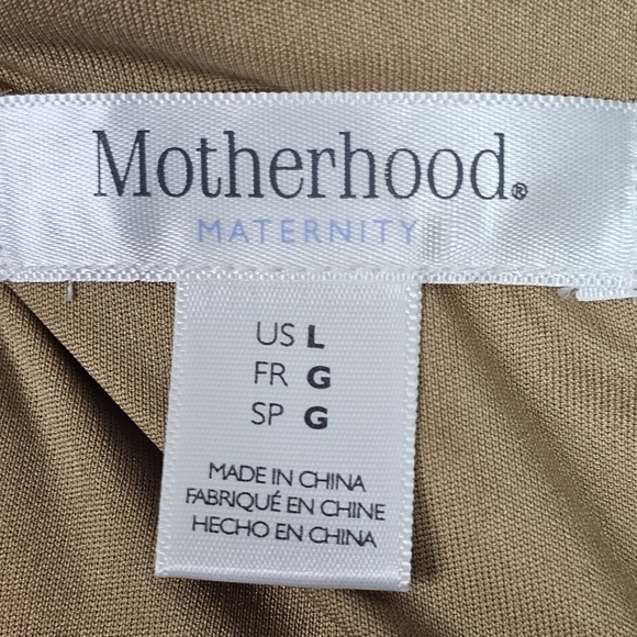 Motherhood Maternity Pink Lace Dress L - Picture 9 of 10